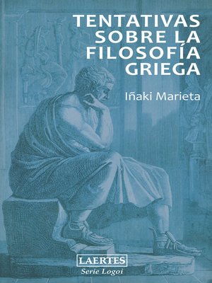 cover image of Tentativas sobre la filosofía griega